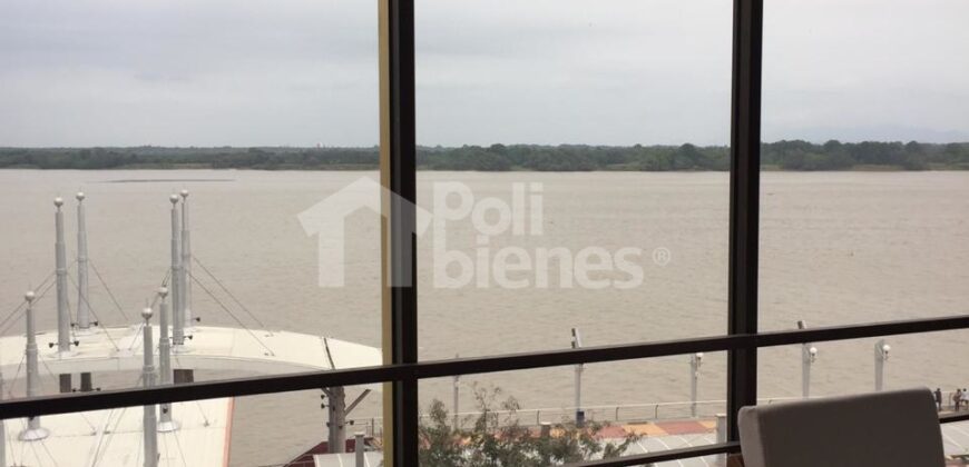 VENDO DE OPORTUNIDAD DEPARTAMENTO CON VISTA AL RIO GUAYAS 2 HABITACIONES