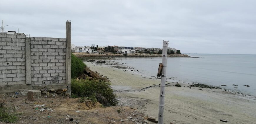 TERRENO AL PIE DEL MAR EN SALINAS SECTOR LAS CONCHAS