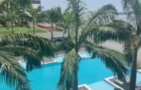 En Alquiler Departamento Amoblado de 2 Dorm con Vista Al Río en Puerto Santa Ana