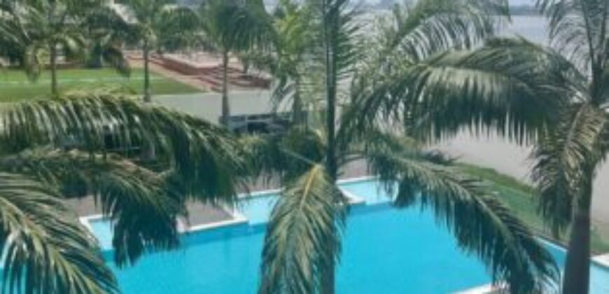 En Alquiler Departamento Amoblado de 2 Dorm con Vista Al Río en Puerto Santa Ana