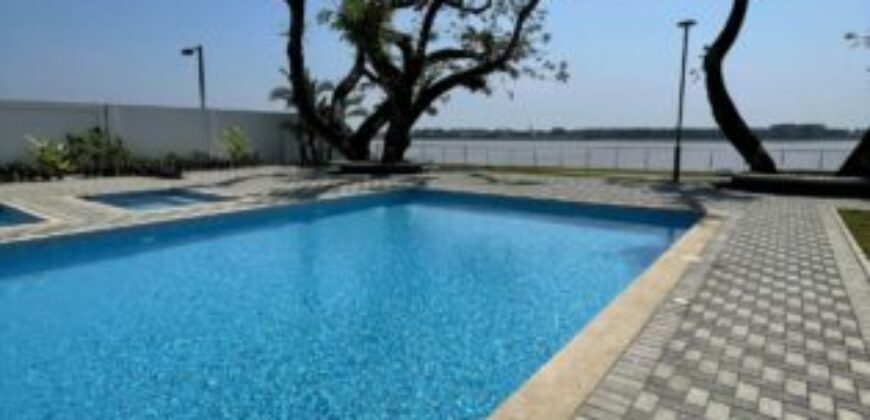 Departamento de 3 dormitorios de estreno en alquiler en Km 3 via samborondón