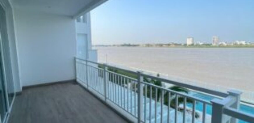 En Alquiler Lindo Departamento Vista Al Rio Km 4.5 Vía Samborondón