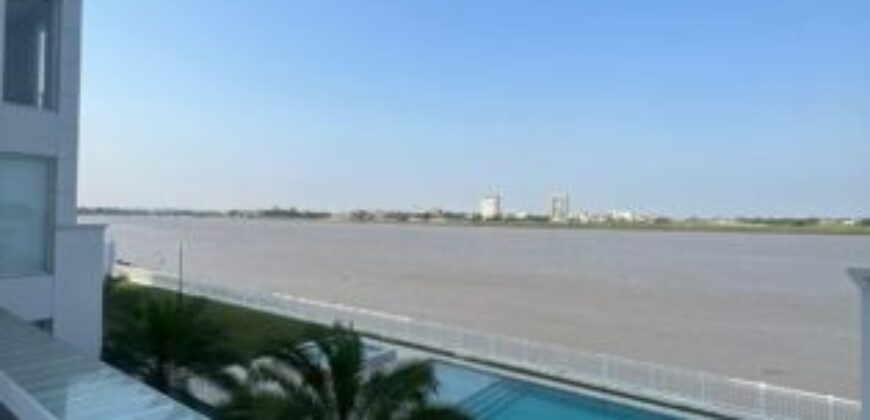 En Alquiler Lindo Departamento Vista Al Rio Km 4.5 Vía Samborondón