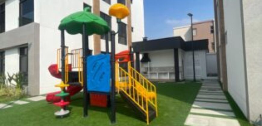 En Alquiler Departamento Planta Baja de Estreno 3 Dorm, en Samborondón Km 3