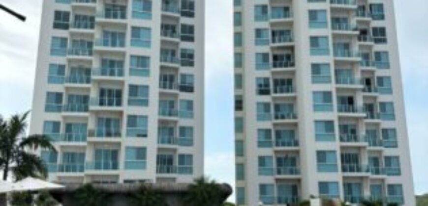 Departamento de 3 Dorm con Vista Al Mar, Full Amoblado en Alquiler, Punta Blanca