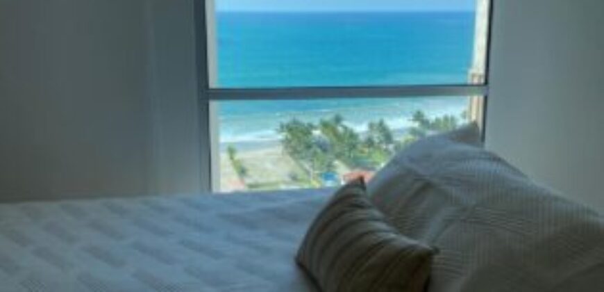 Departamento de 3 Dorm con Vista Al Mar, Full Amoblado en Alquiler, Punta Blanca