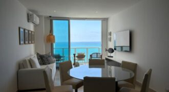 Departamento de 3 Dorm con Vista Al Mar, Full Amoblado en Alquiler, Punta Blanca