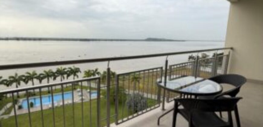 Impecable Departamento de 3 Dorm, con Vista Al Río en Venta, Blue Bay, Isla Mocoli