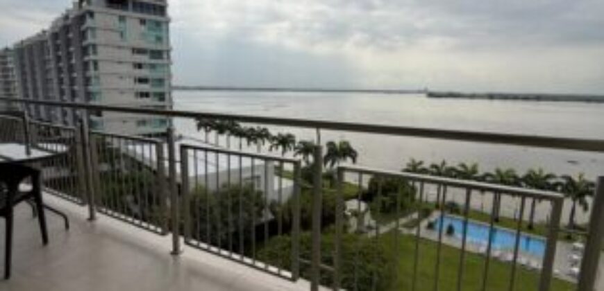 Impecable Departamento de 3 Dorm, con Vista Al Río en Venta, Blue Bay, Isla Mocoli