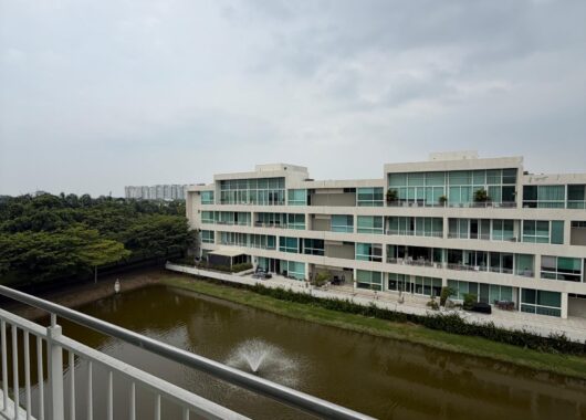 Departamento en venta con vista al lago  Penthouse – Isla Mocolí